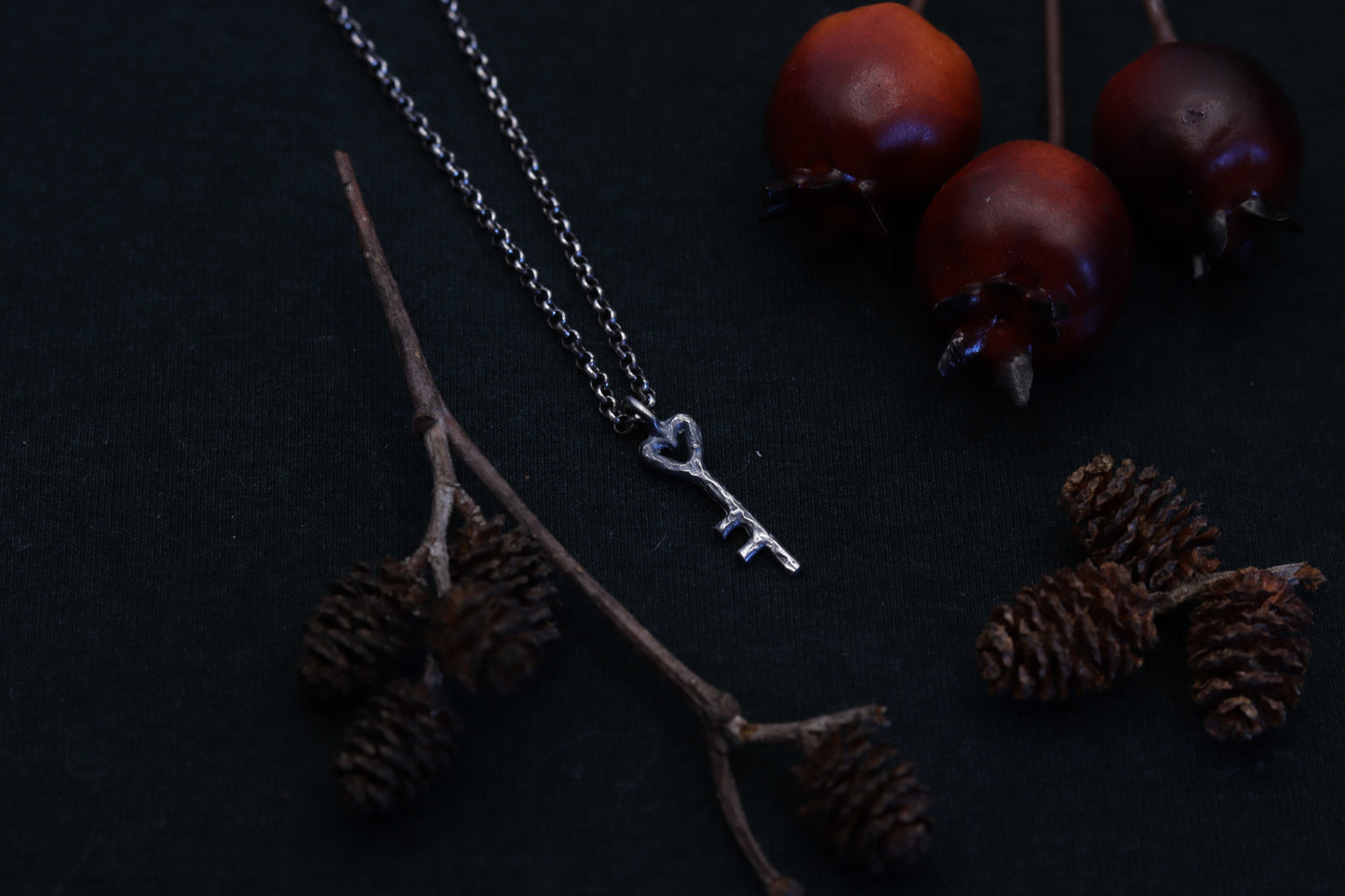 Heart Key - Necklace