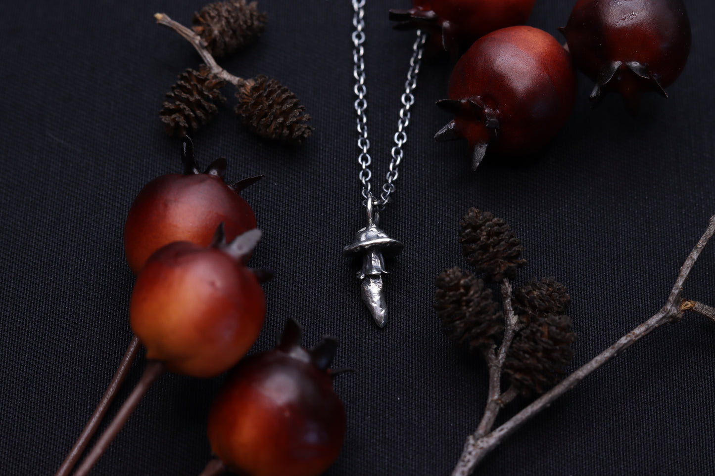 Small Fly Agaric - Necklace
