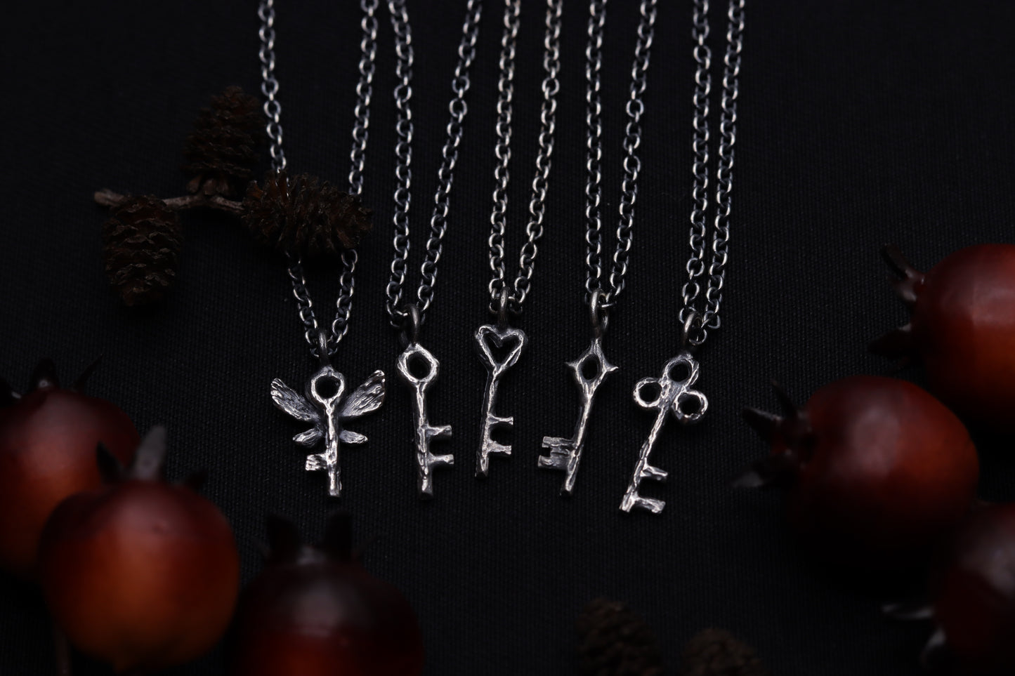 3 Circles Key - Necklace