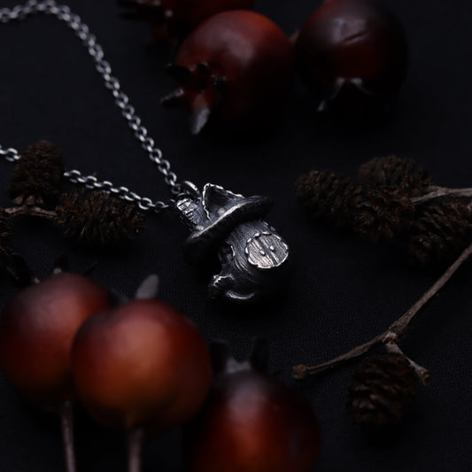 Mushroom House - Necklace