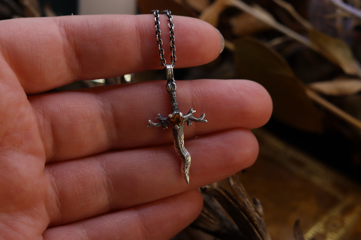 The Ritual Dagger - Necklace