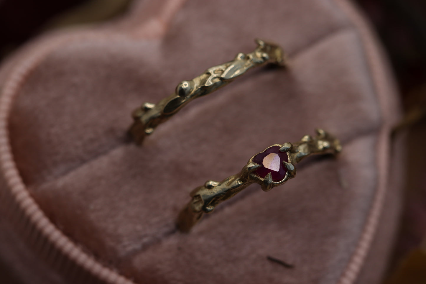 Secret Love Garden Ring 10K Gold