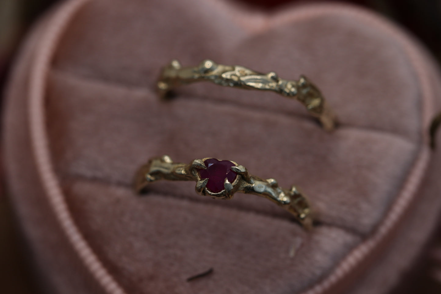 Secret Love Garden Ring 10K Gold