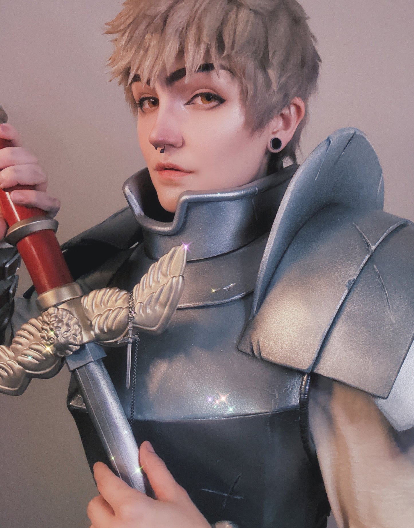 Winged Lion Sword - Necklace