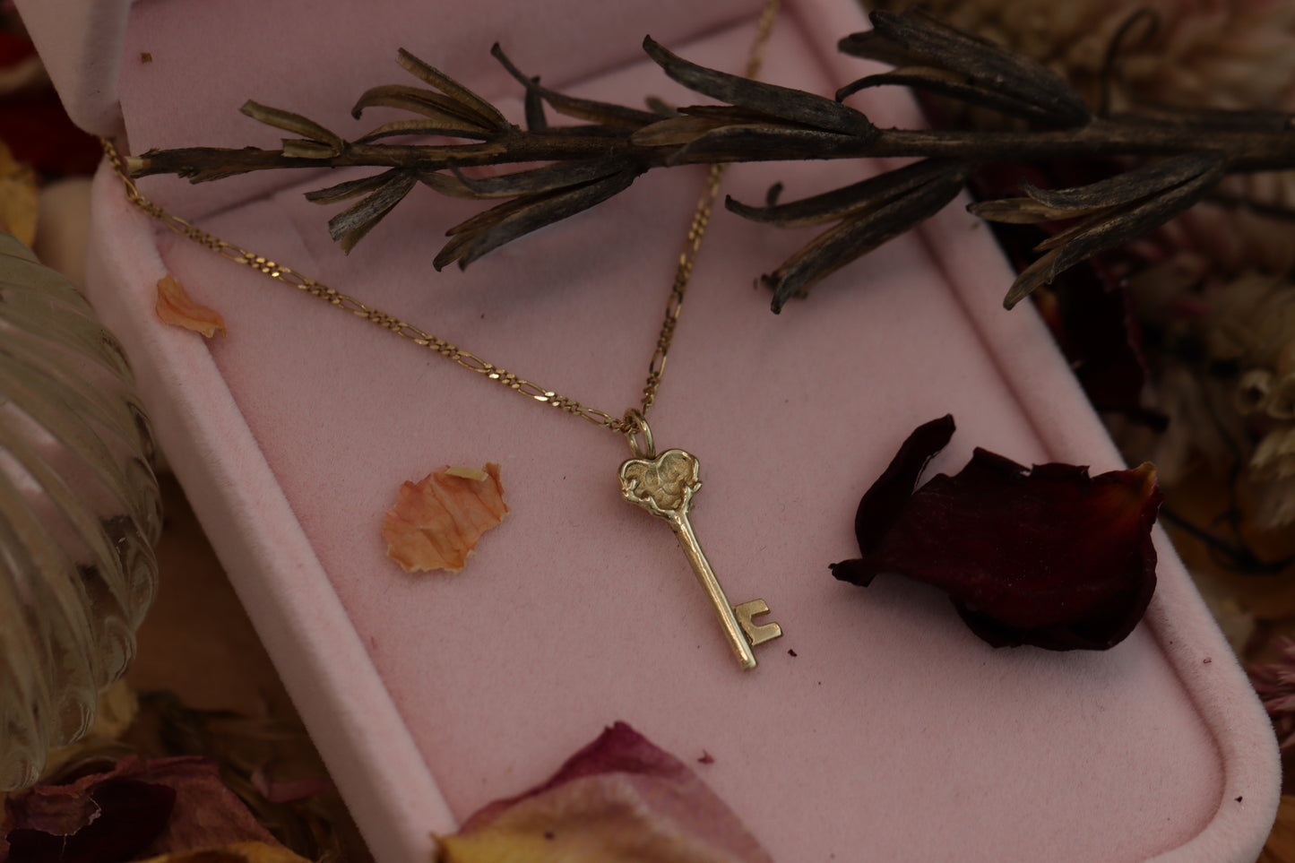 Secret Key - 10K Gold - Necklace