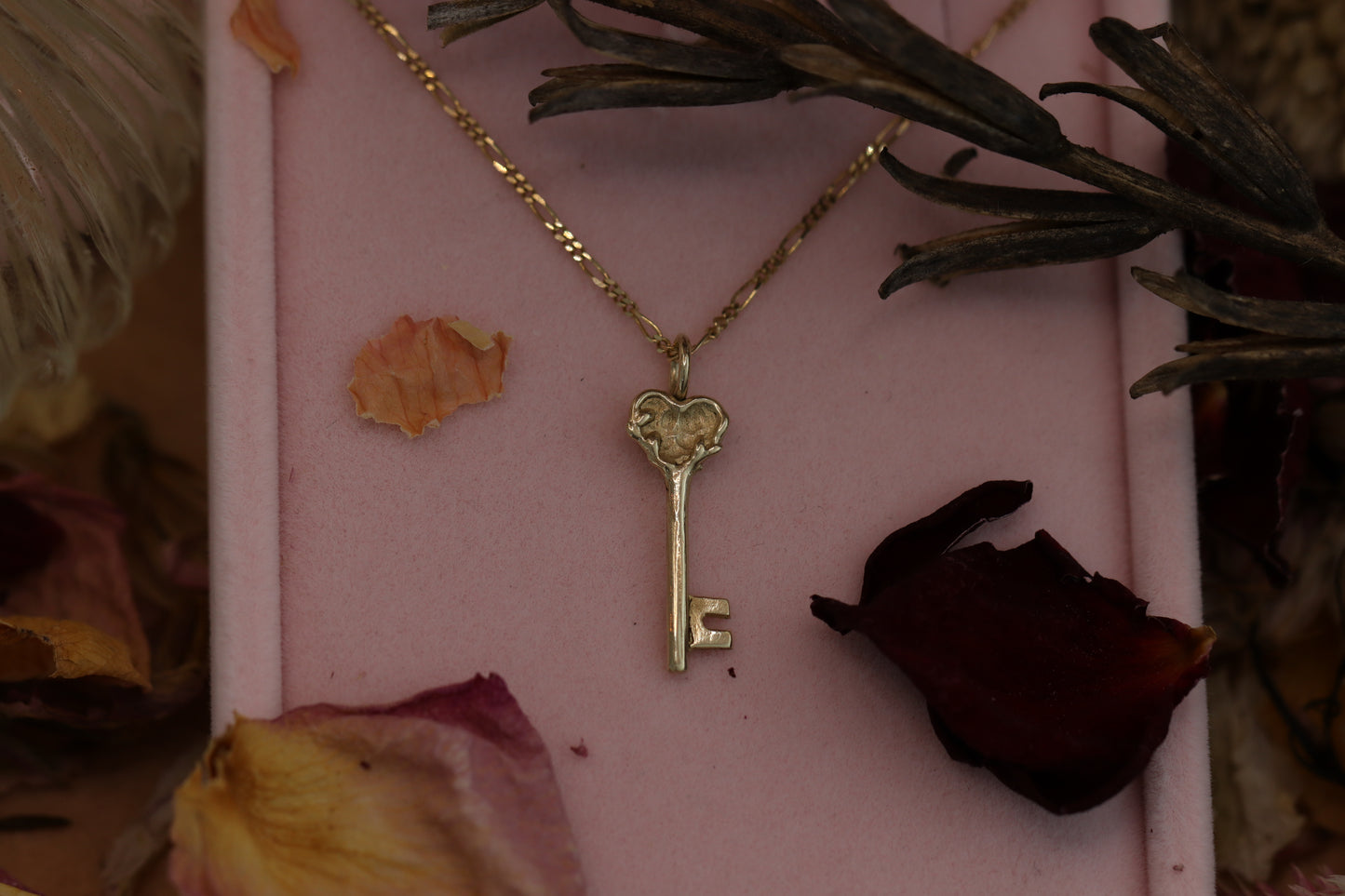 Secret Key - 10K Gold - Necklace