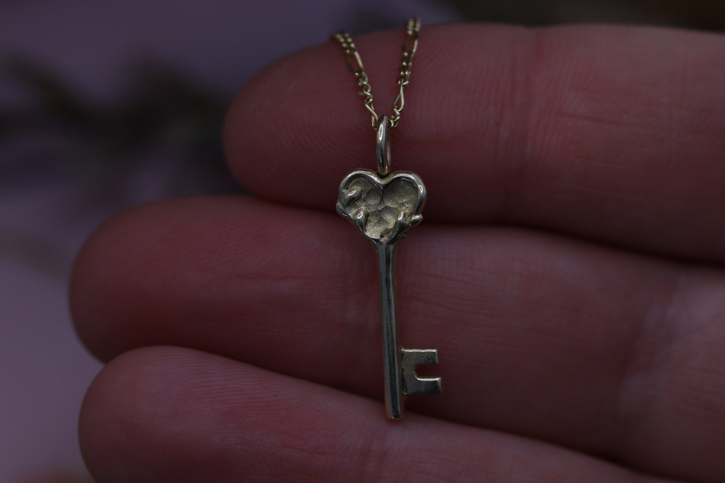 Secret Key - 10K Gold - Necklace