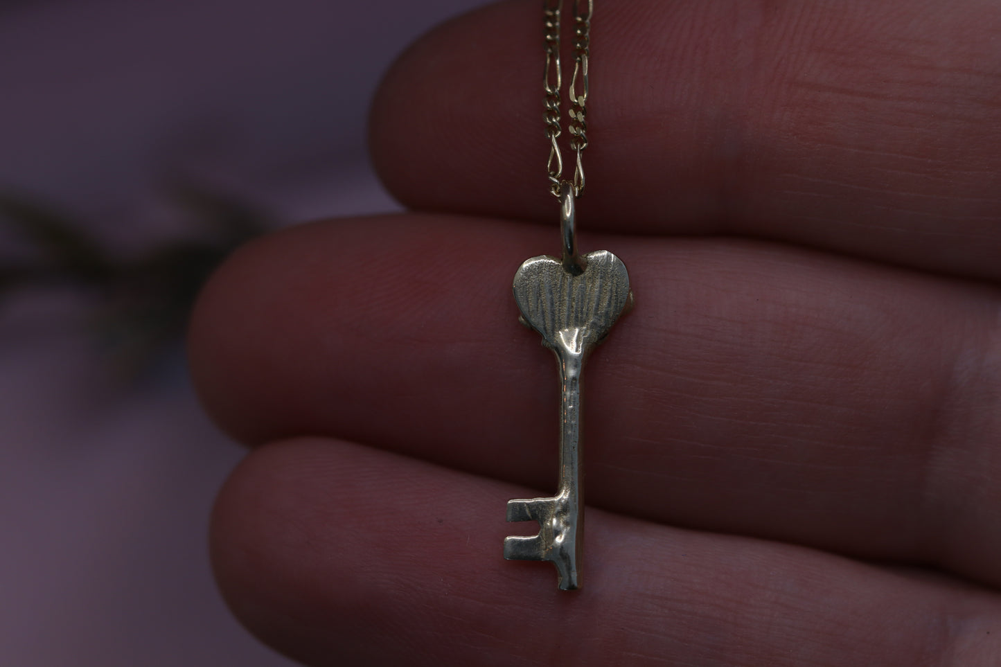 Secret Key - 10K Gold - Necklace