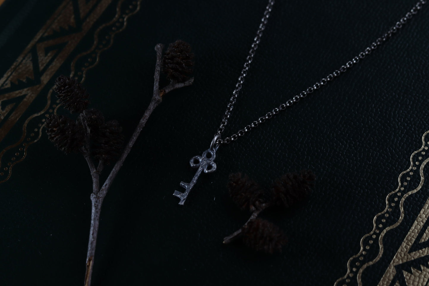 3 Circles Key - Necklace
