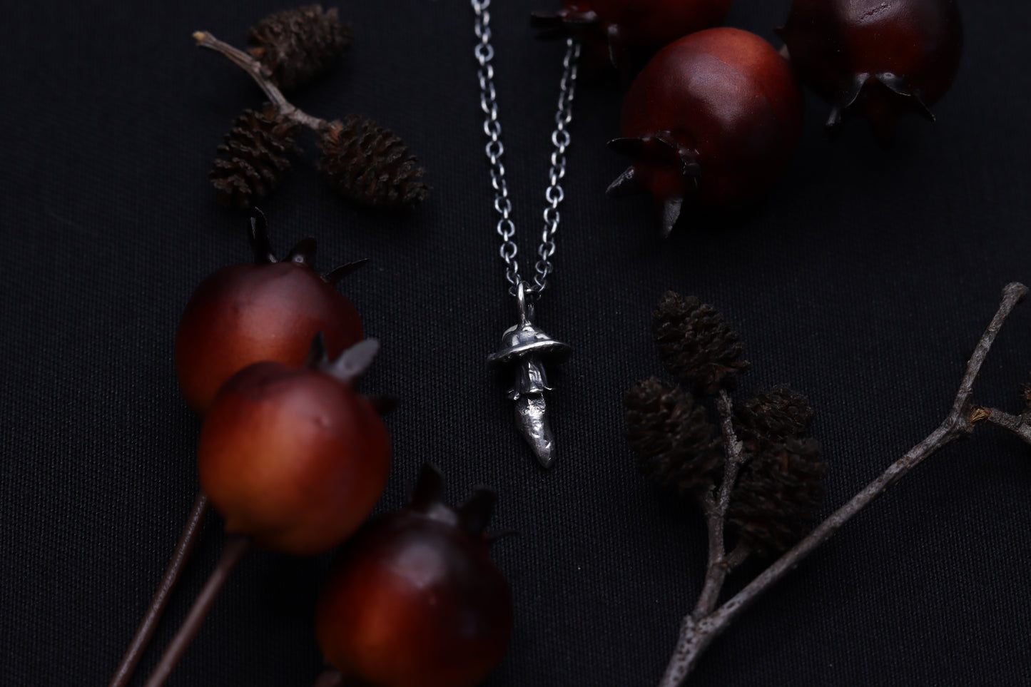 Small Fly Agaric - Necklace