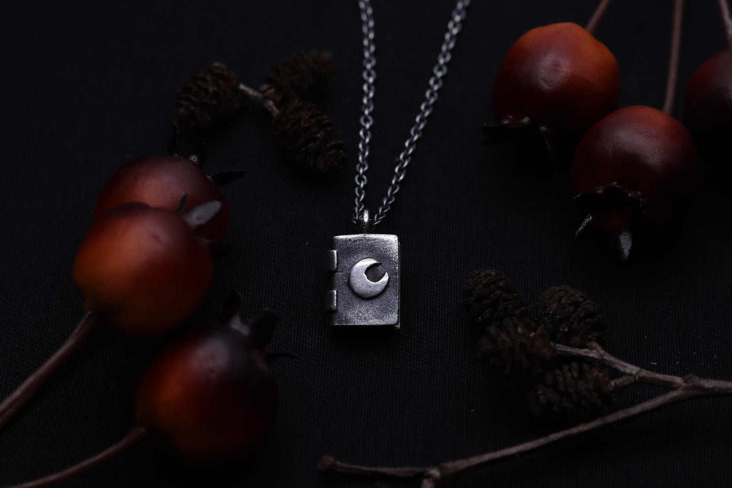 Book of the Moon - Necklace