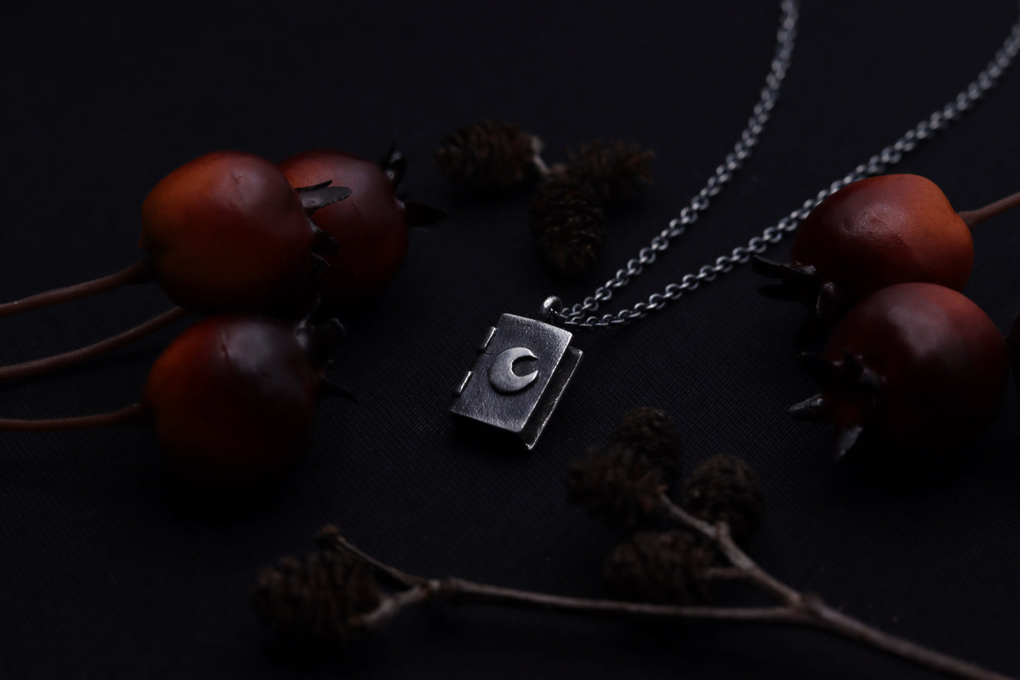 Book of the Moon - Necklace