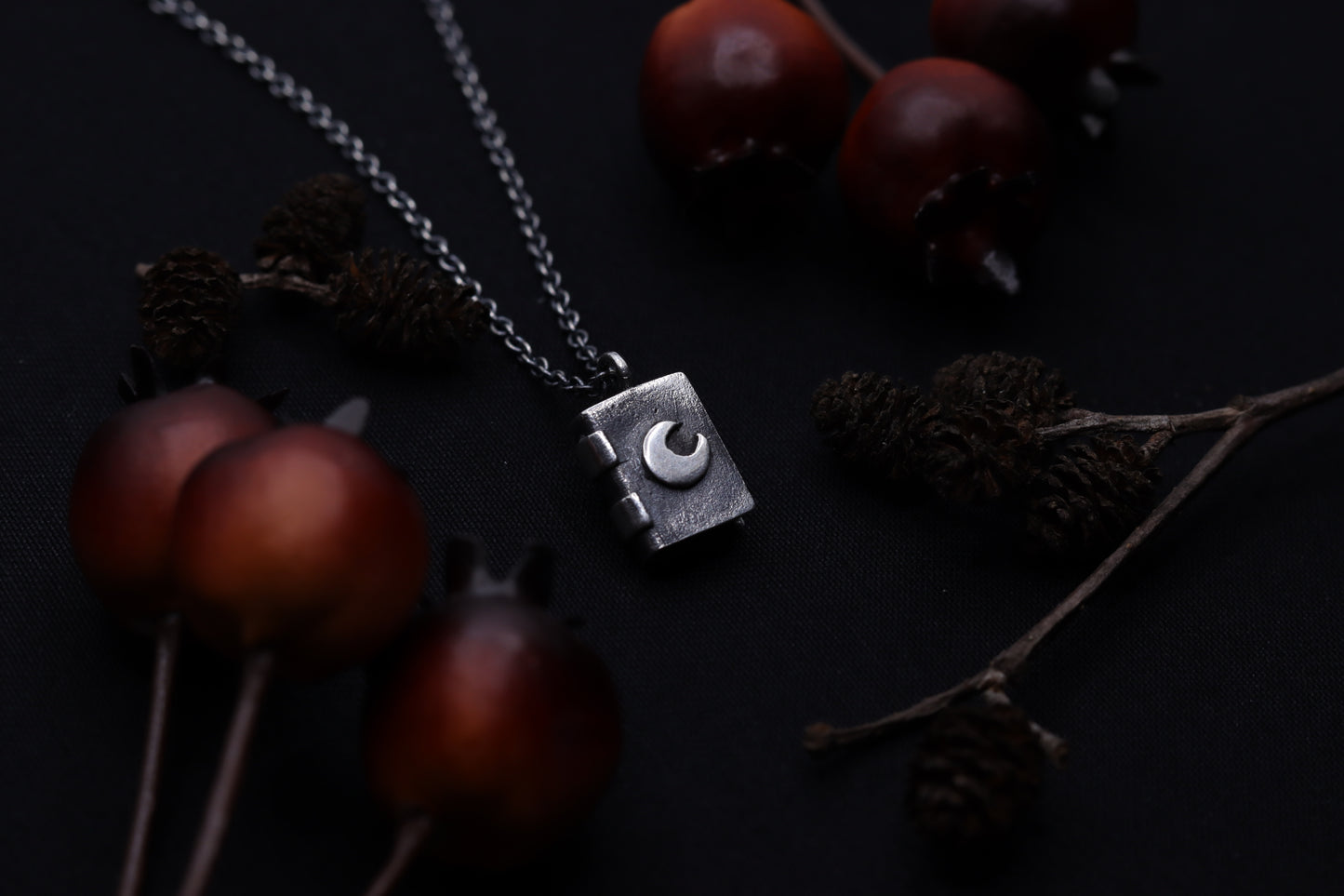 Book of the Moon - Necklace