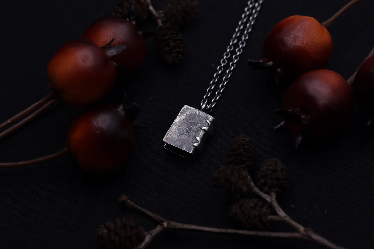 Book of the Moon - Necklace