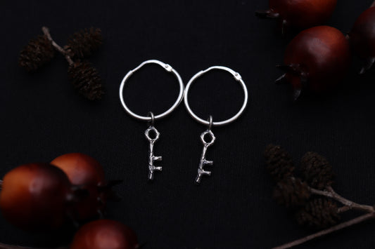 Round Key - Earrings