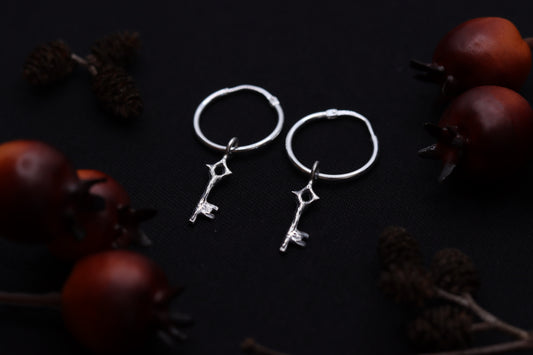 Diamond Key - Earrings