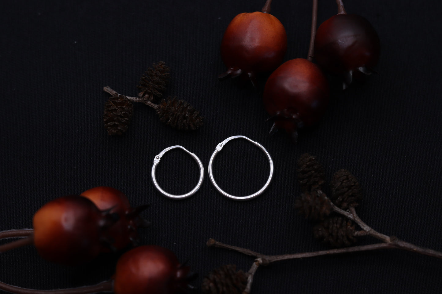 3 Circles Key - Earrings