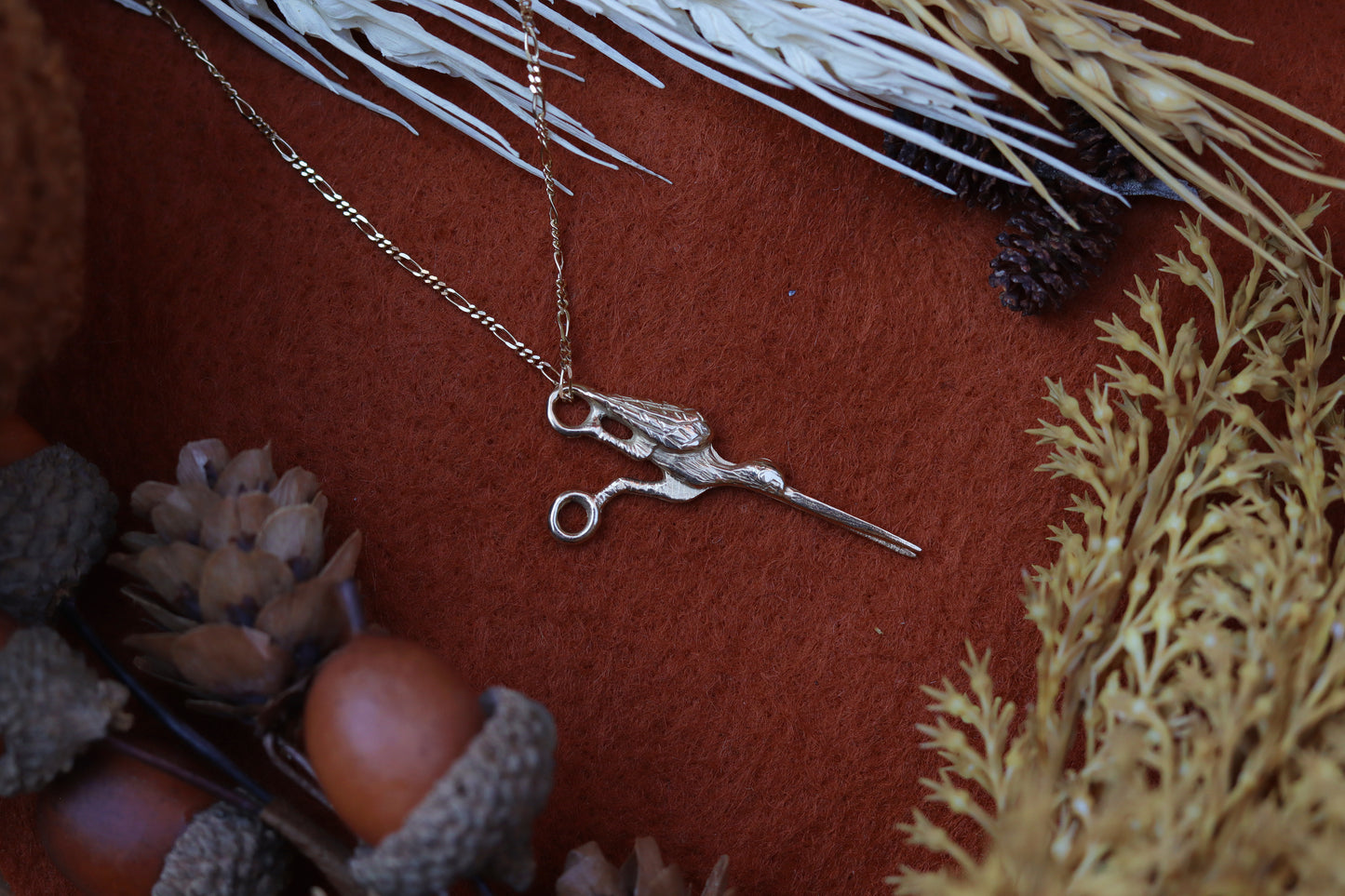 Adelaide's Scissors 10k Gold - Necklace