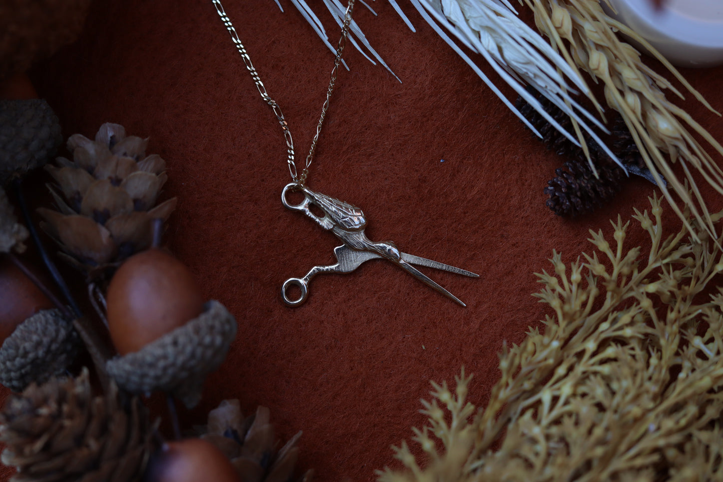 Adelaide's Scissors 10k Gold - Necklace