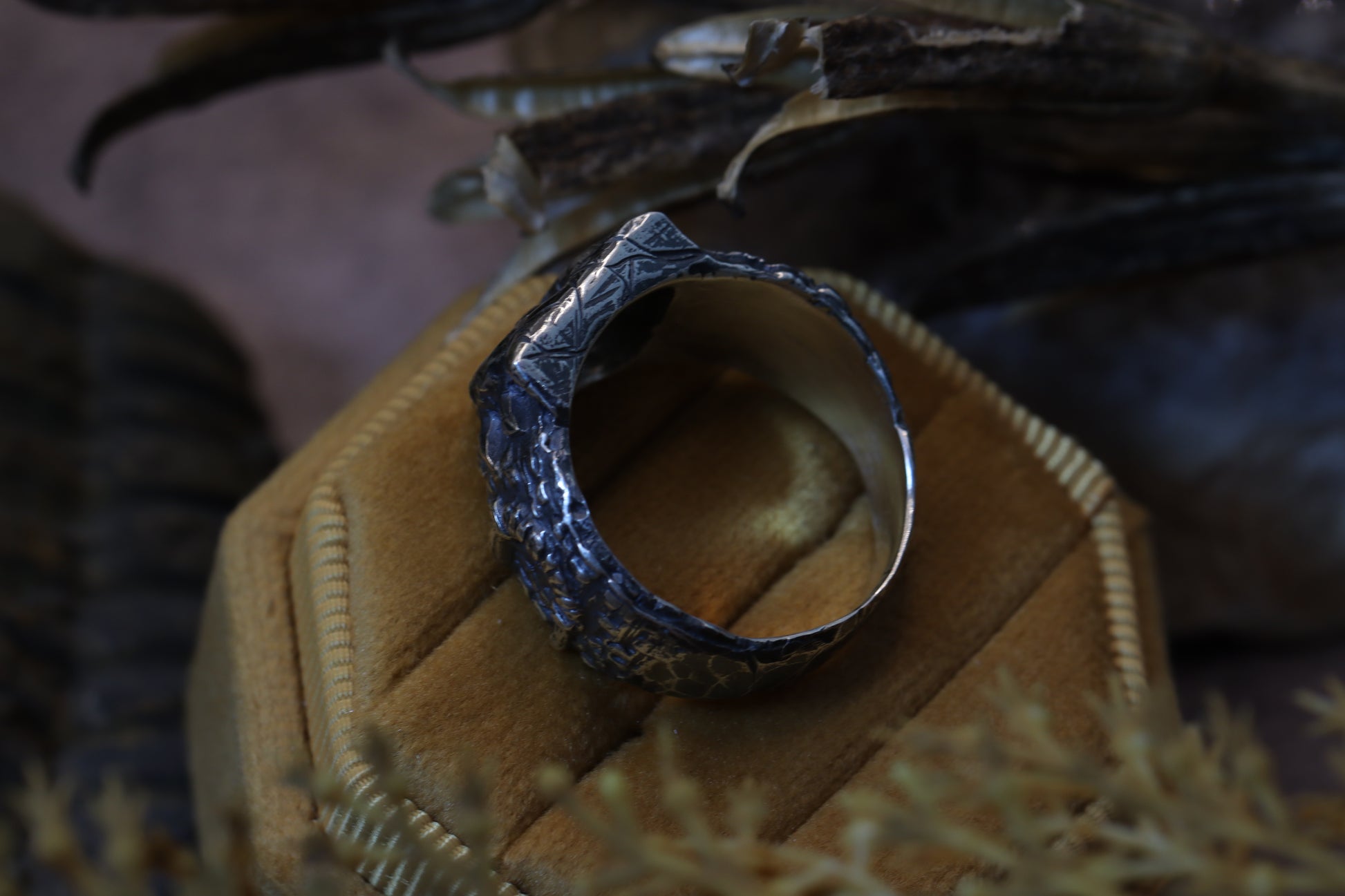 The Oblivion Gate ring in leaves